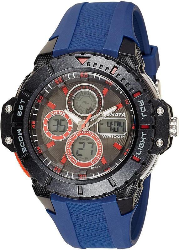 Sonata 77044PP03 Analog-Digital Watch - For Men Sonata 77044PP03 Analog-Digital Watch - For Men
