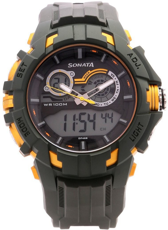 Sonata 77045PP05J Analog-Digital Watch - For Men Sonata 77045PP05J Analog-Digital Watch - For Men