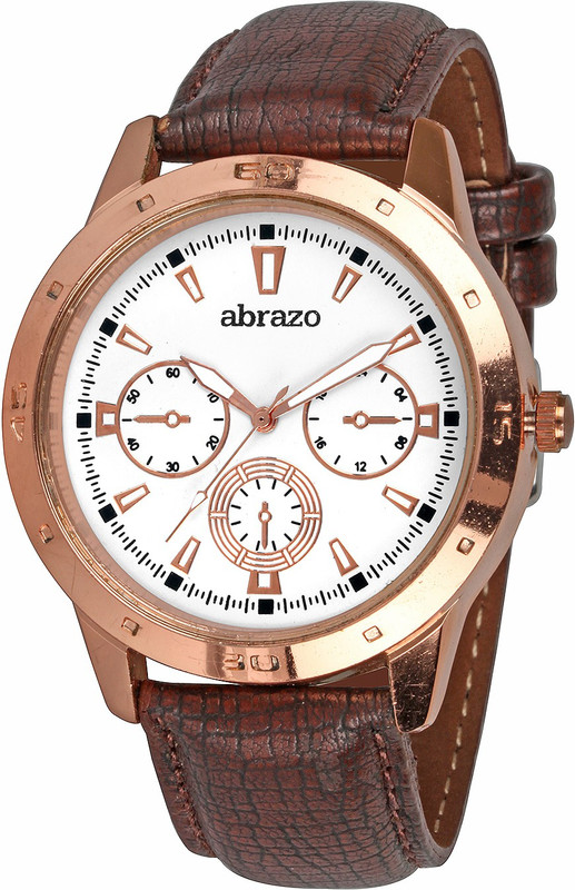 Abrazo CRONO-2-WH Analog Watch - For Men