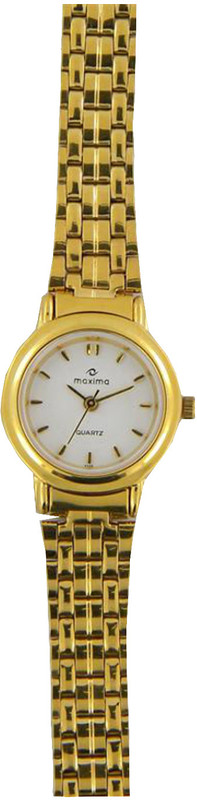 Maxima 01140CMLY Gold Analog Watch - For Women