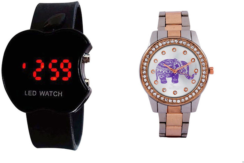 Declasse SOOMS LED - 0129 SOOMS LED Analog-Digital Watch - For Men & Women Declasse SOOMS LED - 0129 SOOMS LED Analog-Digital Watch - For Men & Women