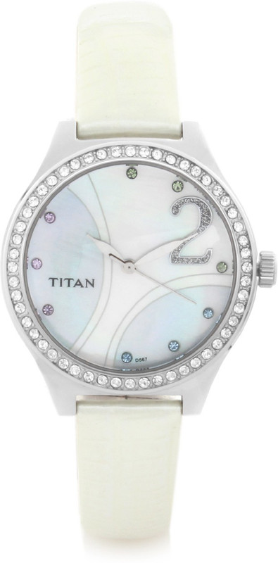 Titan NC9744SL03 Purple Analog Watch - For Women