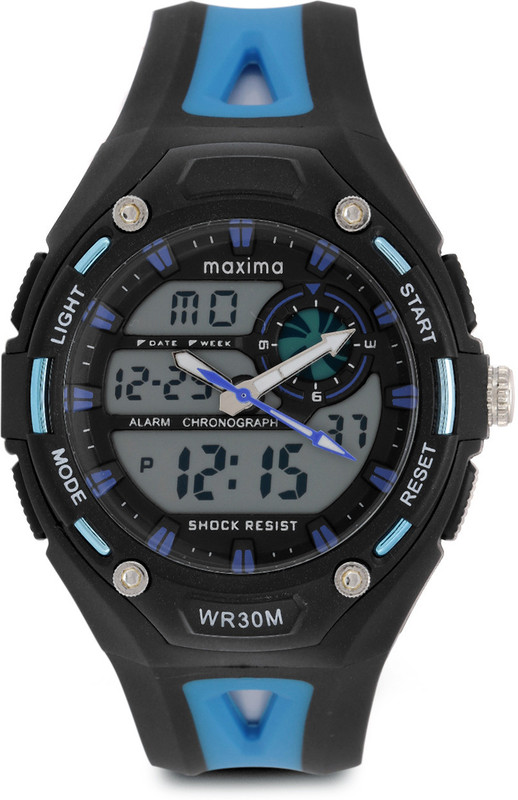 Maxima 28610PPAN Analog-Digital Watch - For Men