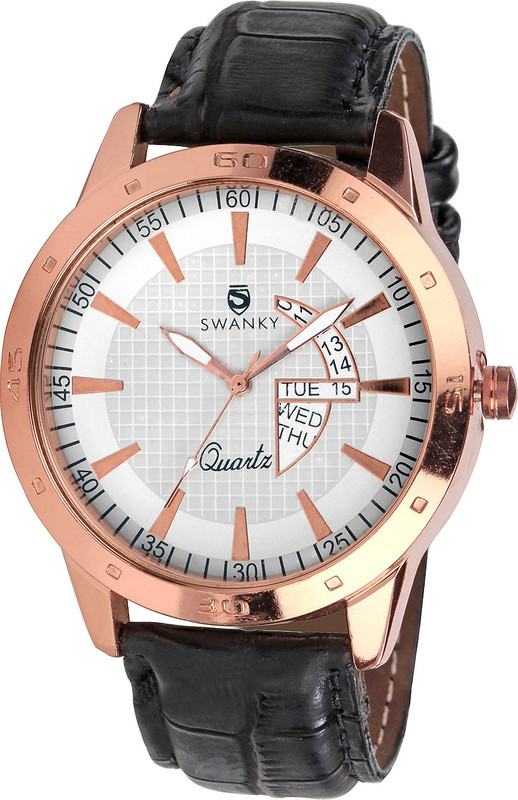 Swanky SC-MW-DyDt01-Wh No Analog Watch - For Boys