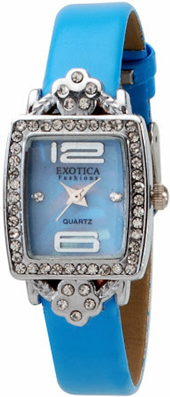Exotica Fashions EFL-51-Blue-L Analog Watch - For Women