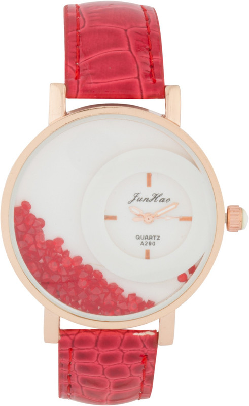 Junkao JW013R Analog Watch - For Women