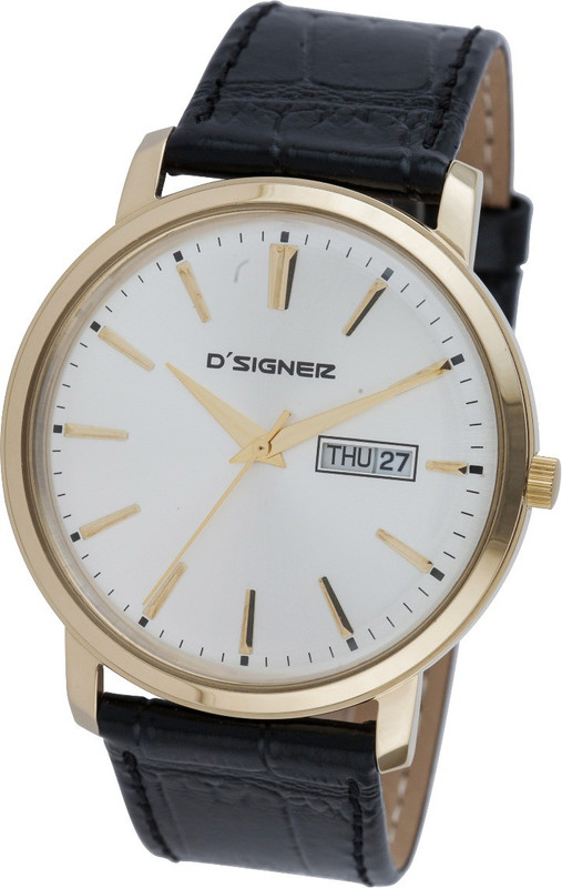 D'signer 671gl_wht Analog Watch - For Men