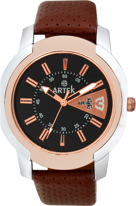 Artek -4012-SILVER-COPPER Analog Watch - For Men
