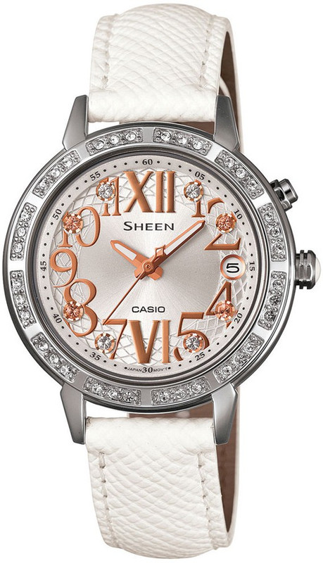 Casio SX082 Sheen Analog Watch - For Women