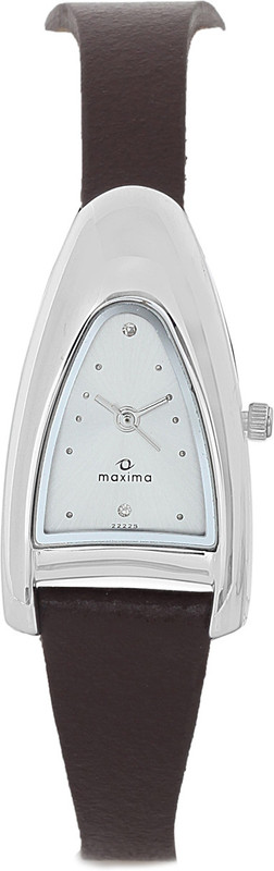Maxima 22225LMLI Swarovski Analog Watch - For Women