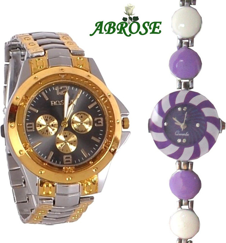 Abrose Rosracombo1002 Analog Watch - For Couple