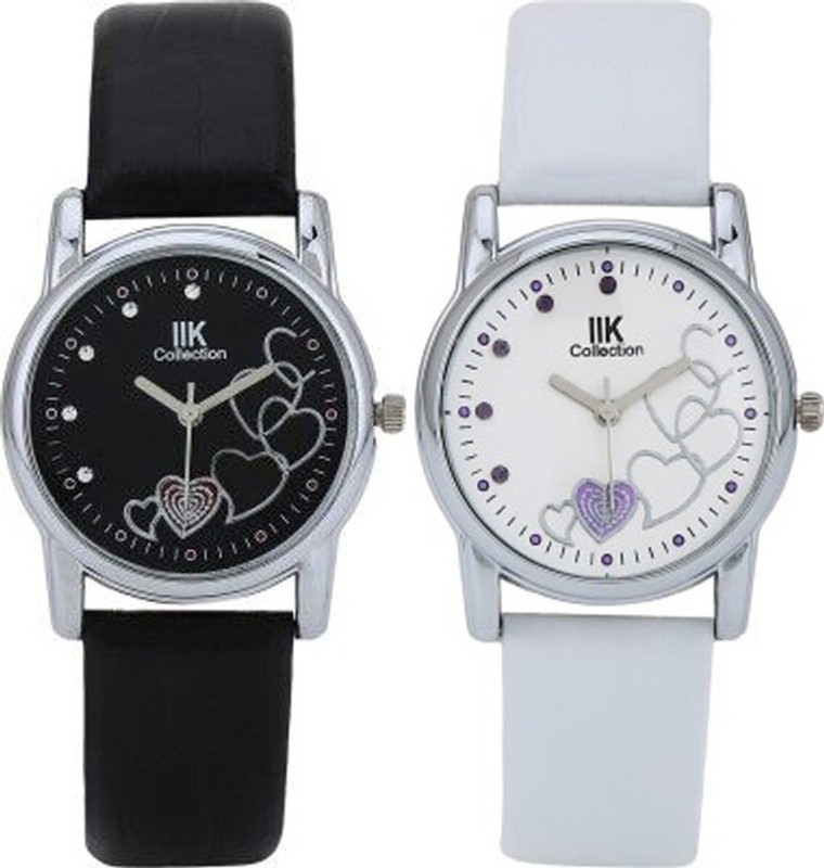 IIK Collection Combo 1503W-1504W Elegent Analog Watch - For Women