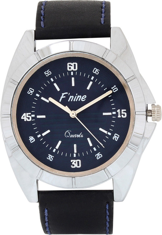 Fnine CASUAL STYLISH WATCH WITH BLUE STICHING STRAPS Analog Watch - For Men