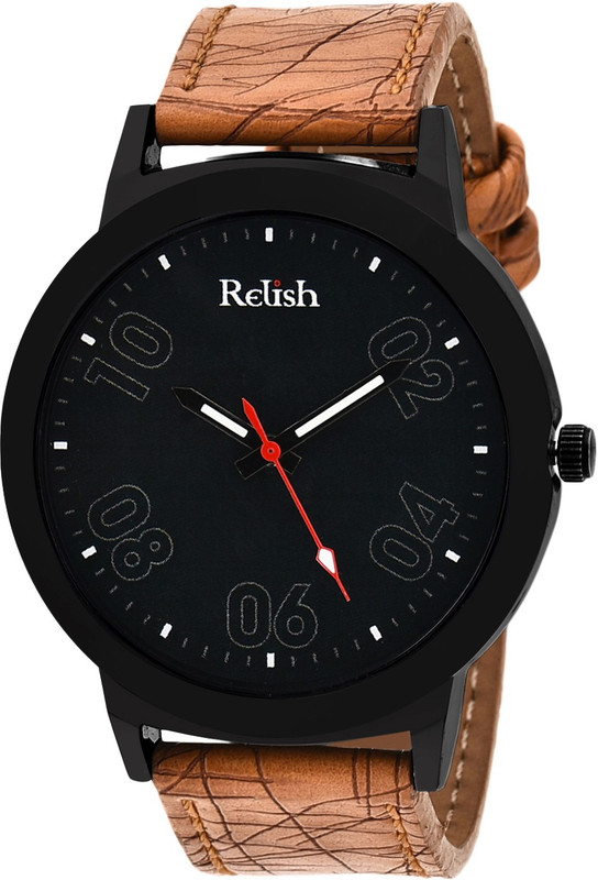 Relish RE-002BT Black Analog Watch - For Men