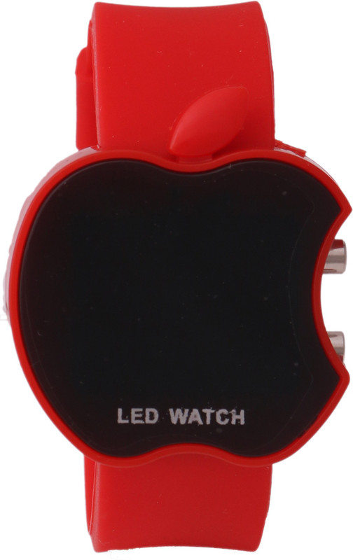 A One red led apple Analog-Digital Watch - For Boys