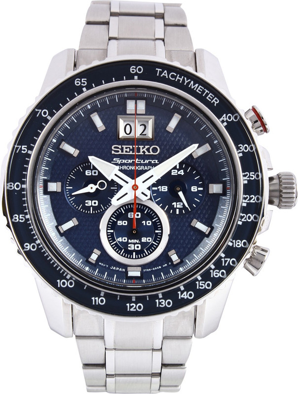 Seiko SPC135P1 Sportura Chronograph Smart Analog Watch  - For Men