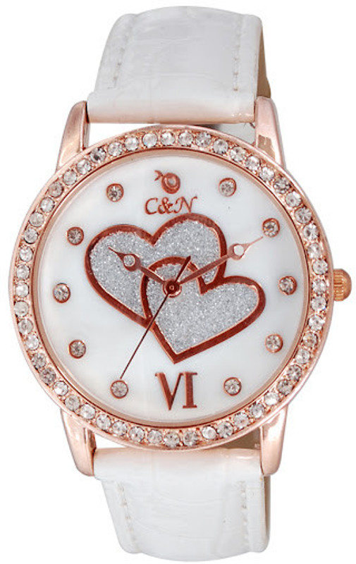 Chappin & Nellson CNL-72-RG-White Analog Watch - For Women