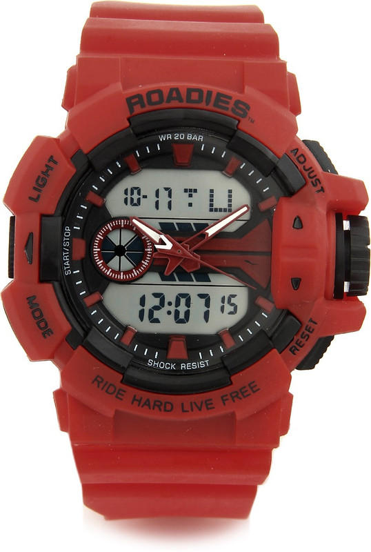 ROADIES R18063RE Analog-Digital Watch - For Men ROADIES R18063RE Analog-Digital Watch - For Men