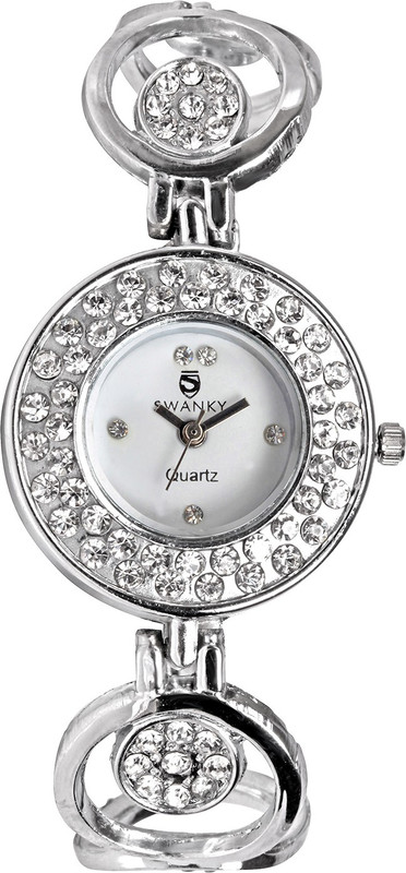 Swanky Sc-Ww-Plnringsml01-Wh Analog Watch - For Women