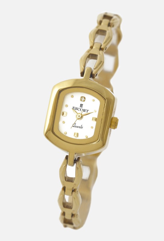 Escort E278GLWHT Analog Watch - For Women