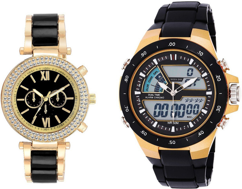 COSMIC CBZ-5474 Analog-Digital Watch - For Men & Women