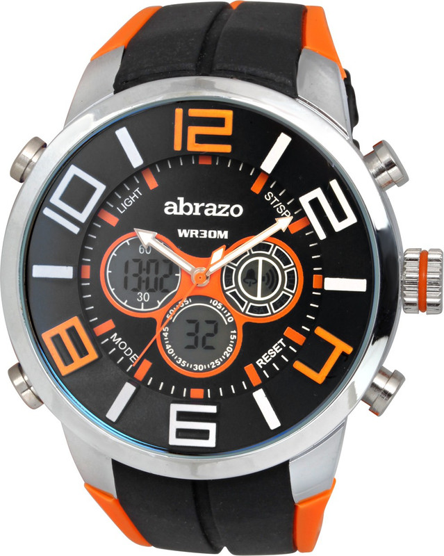 Abrazo SPRT-3-DIGITAL-OR Smart Analog Watch - For Men
