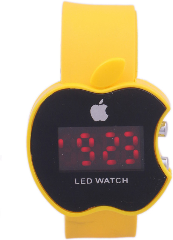 A One led apple Digital Watch - For Boys