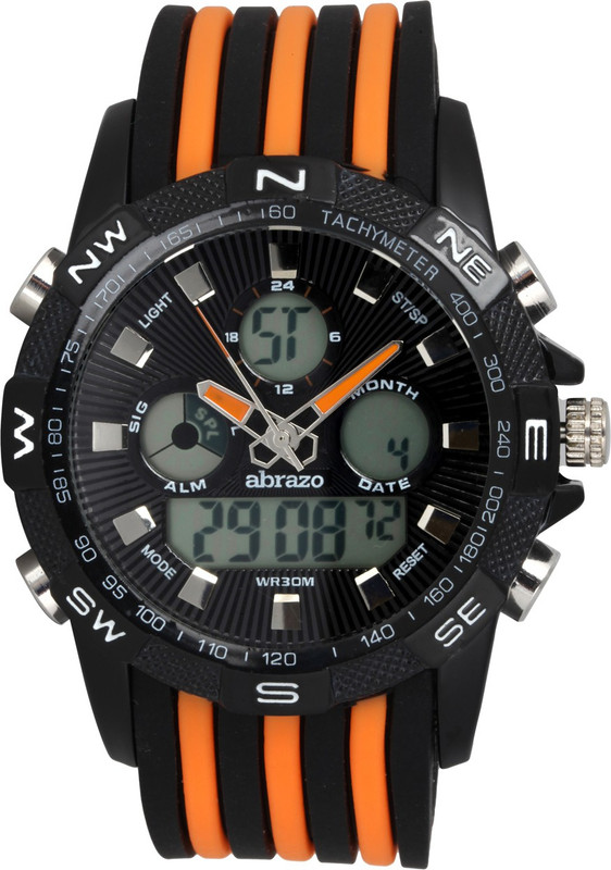 Abrazo SPRT-4-DIGITAL-OR Analog-Digital Watch - For Men