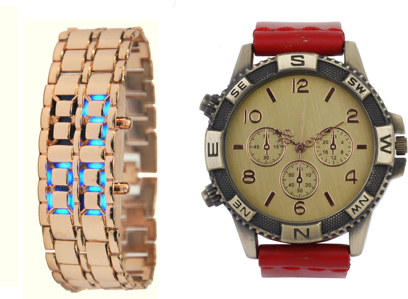 COSMIC DIRECTION JALICHAIN - 3827 DIRECTION JALICHAIN Analog-Digital Watch - For Men & Women