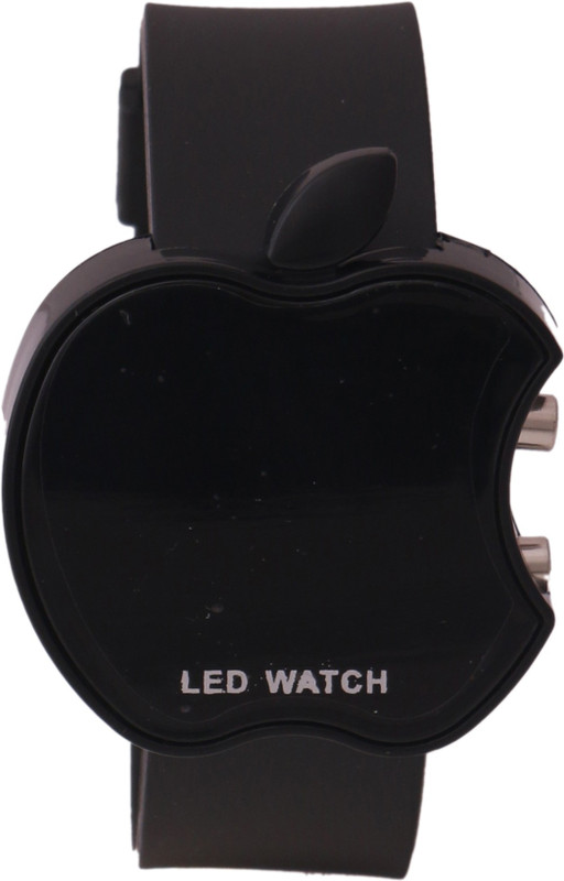 A One led apple black45 Analog-Digital Watch - For Boys