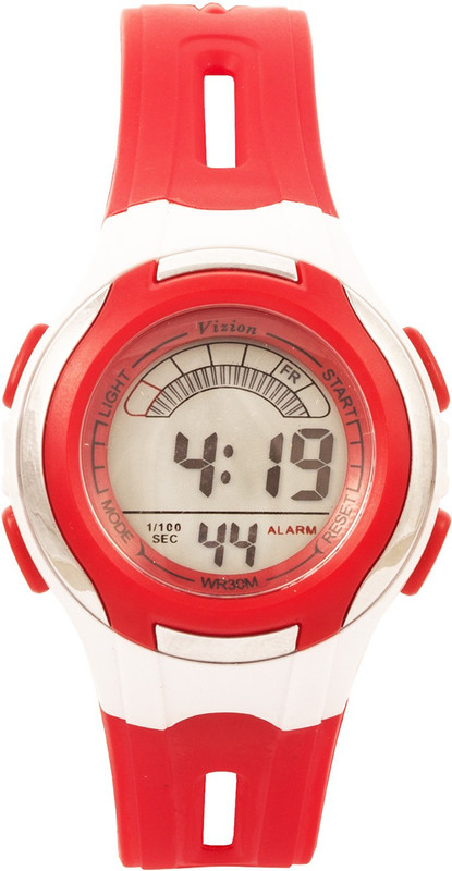 Vizion V8545019B-6(Red) Sports series Digital Watch - For Boys & Girls Vizion V8545019B-6(Red) Sports series Digital Watch - For Boys & Girls