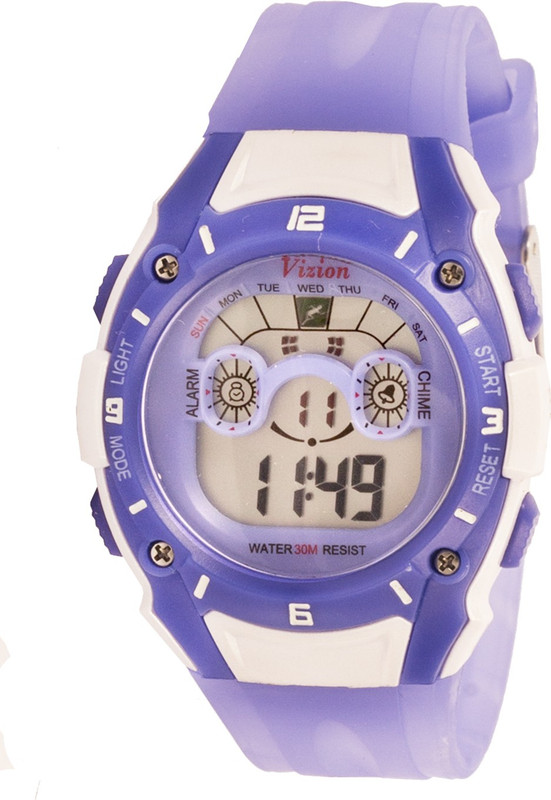 Vizion 8535059-4DBLUE Sports Series Digital Watch - For Boys Vizion 8535059-4DBLUE Sports Series Digital Watch - For Boys