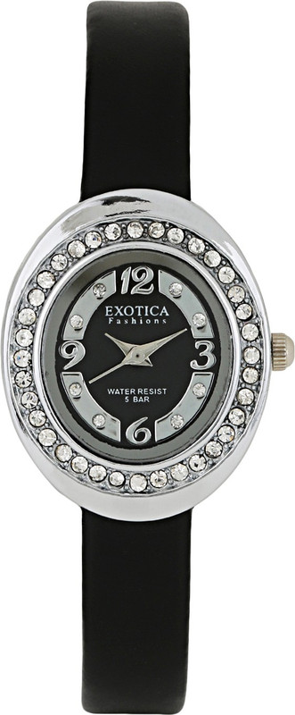 Exotica Fashions EFL-52-Black Basic Watch  - For Women RS.399 (81.00% Off) - Flipkart