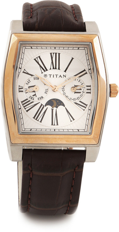 Titan 1555KL01 Orion Analog Watch - For Men