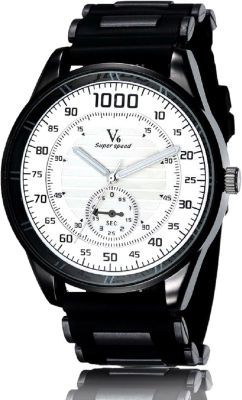 V6 Big Dial 1000 Analog Watch - For Men