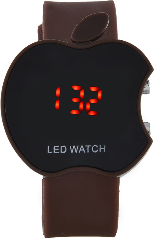 @rmgadgets ARM_LED_APPLE_BROWN Digital Watch - For Boys & Girls @rmgadgets ARM_LED_APPLE_BROWN Digital Watch - For Boys & Girls