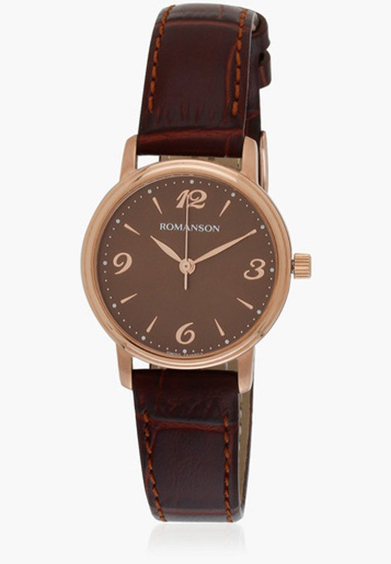 Romanson TL4259LL1RAB6R Swiss Quartz Analog Watch - For Women