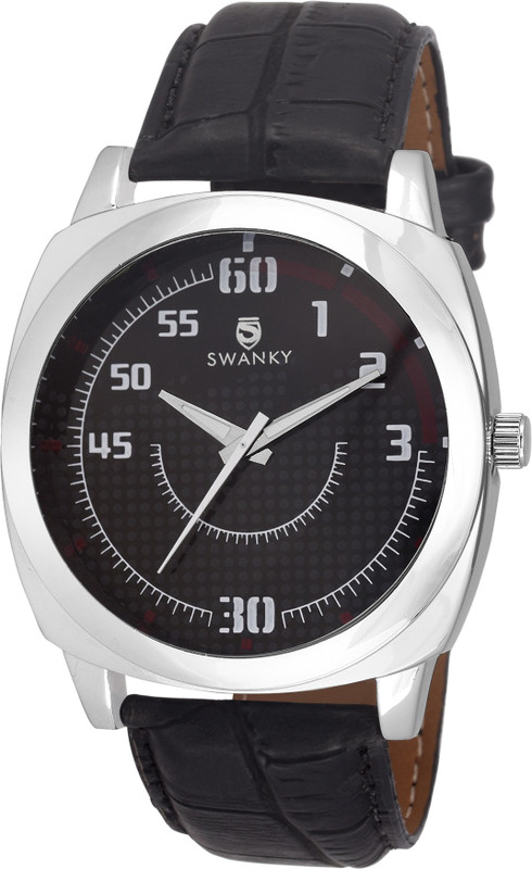 Swanky SC_MW_SmileStrap-BL Analog Watch - For Men