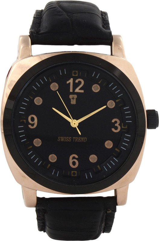 Swiss Trend Artshai1616 Copper Finish Analog Watch - For Men