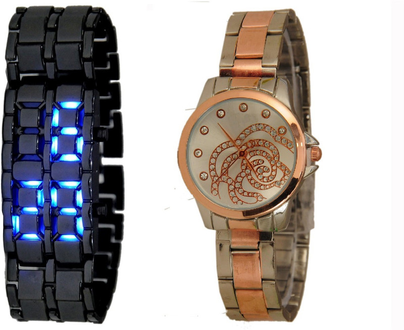 COSMIC SOOMS LED - 7360 SOOMS LED Analog-Digital Watch - For Men & Women