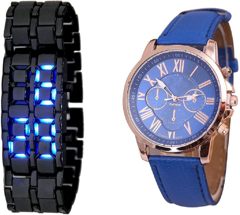 COSMIC GENEVA LED - 8621 GENEVA LED Analog-Digital Watch - For Men & Women