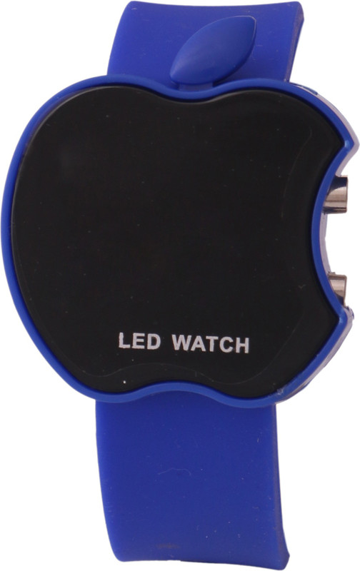 A One led apple blue54 Analog-Digital Watch - For Boys