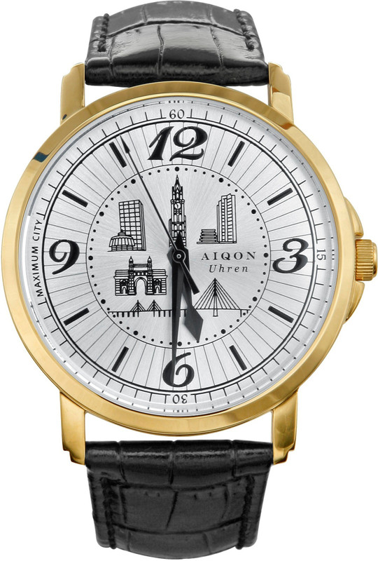 Aiqon S0440002 Maximum City Analog Watch - For Men