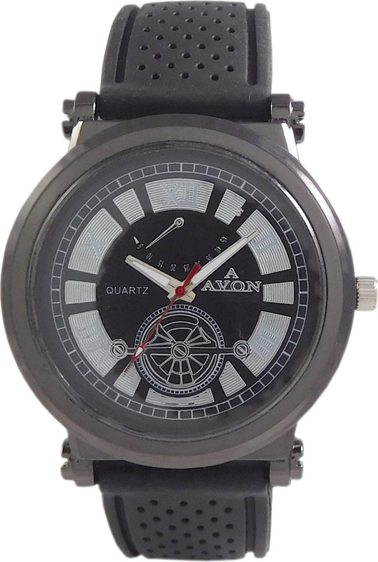 A Avon Black Dial Sports Analog Watch - For Boys