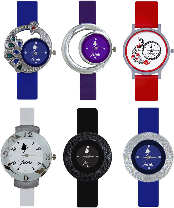 Frida Colourful Designer Latest Collection Diwali Special59 Flying Butterfly Analog Watch - For Girls