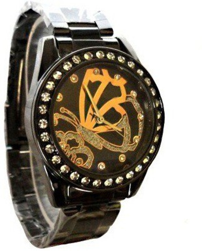 Declasse MODEL- BLK78 BUTTERFLY FOREST-BLACK Analog Watch - For Women Declasse MODEL- BLK78 BUTTERFLY FOREST-BLACK Analog Watch - For Women