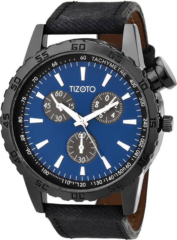 Tizoto tzom634 Tizoto Blue dial metal analog watch Analog Watch - For Men