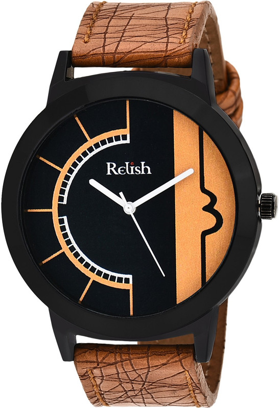 Relish RE-012BT Black Analog Watch - For Men