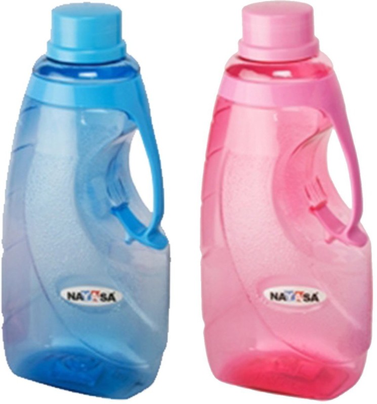NAYASA fontana 1500 ml 1500 ml Bottle(Pack of 1, Blue, Pink, Plastic)