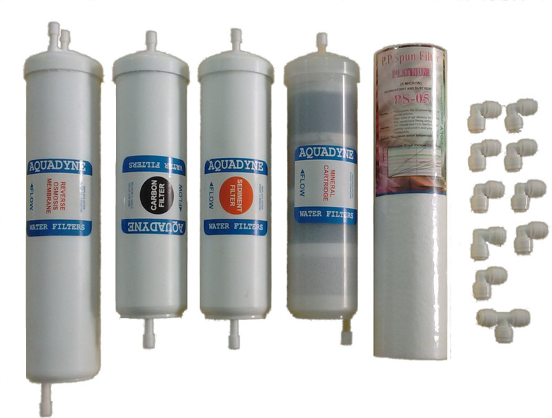 AQUADYNE Complete RO Service Kit for Whirlpool Reverse Osmosis Water Purifiers Solid Filter Cartridge(.001 to .5, Pack of 6) AQUADYNE Complete RO Service Kit for Whirlpool Reverse Osmosis Water Purifiers Solid Filter Cartridge(.001 to .5, Pack of 6)